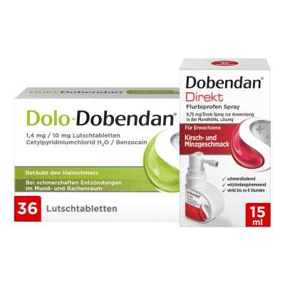 Dolo-Dobendan Set gegen Halsschmerzen bei apo-discounter.de bestellen