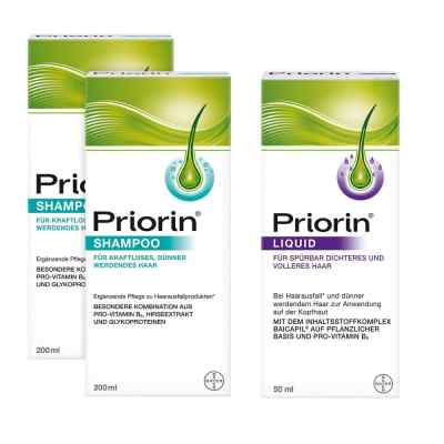 2x Priorin Shampoo Priorin Liquid Pumplösung bei apo-discounter.de bestellen