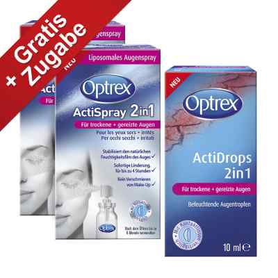 Optrex Actispray 2in1 für trockene+gereizte Augen bei apo-discounter.de bestellen