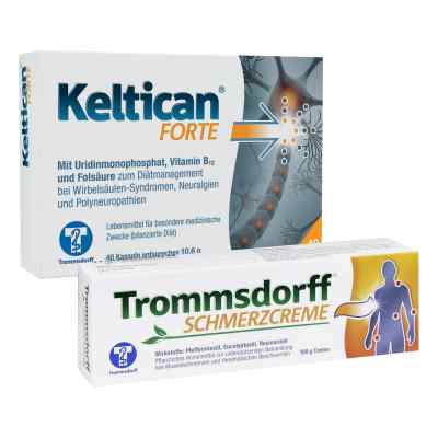 Keltican forte + Trommsdorff Schmerzcreme bei apo-discounter.de bestellen