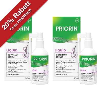 Priorin Liquid Pumplösung bei Haarausfall