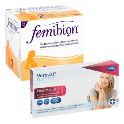 Femibion Schwangerschaft 2 & Veroval Eisenmangeltest bei apo-discounter.de bestellen