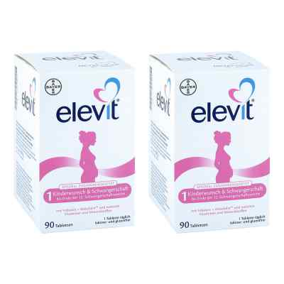 Elevit 1 Kinderwunsch Schwangerschaft Tabletten bei apo-discounter.de bestellen