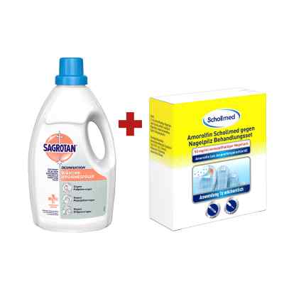 Amorolfin Scholl gegen Nagelpilz Behandlungsset + Sagrotan Wäsch bei apo-discounter.de bestellen