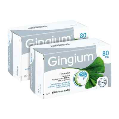 Gingium 80 mg Filmtabletten 2x bei apo-discounter.de bestellen