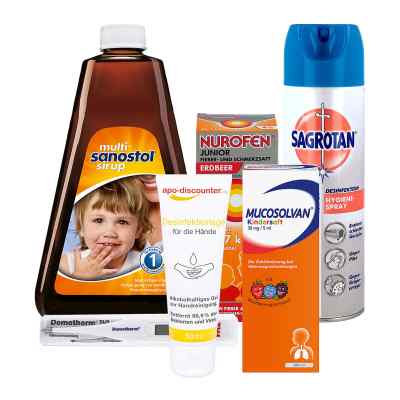 Notfallpaket Corona Virus für Kinder bei apo-discounter.de bestellen
