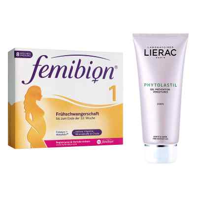 Femibion 1 + Lierac Phytolastil bei apo-discounter.de bestellen
