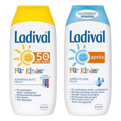 Ladival Kinder Sonnenmilch Lsf 50 und Apres Lotion bei apo-discounter.de bestellen
