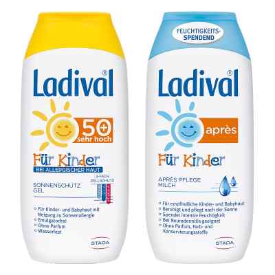 Ladival Kinder Sonnengel allergische Haut und Apres Lotion bei apo-discounter.de bestellen