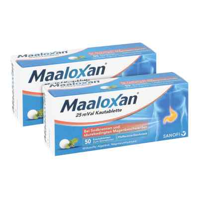 Maaloxan Kautabletten bei Sodbrennen Doppelpack bei apo-discounter.de bestellen