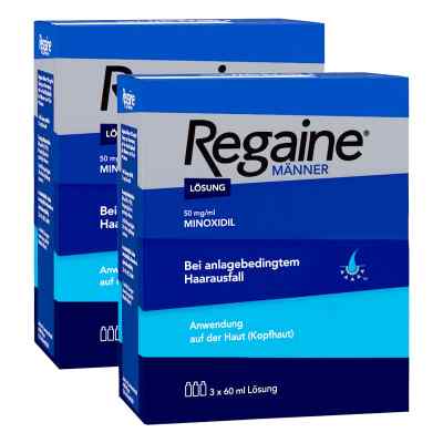 Regaine Männer Lösung (6 Monats Packung) mit 5% Minoxidil bei apo-discounter.de bestellen