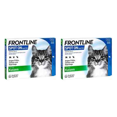 Frontline Spot on Katze veterinär Lösung gegen Floh und Zecke bei apo-discounter.de bestellen