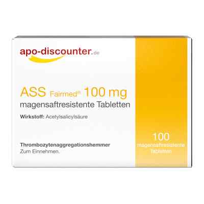 ASS 100mg von apo-discounter bei apo-discounter.de bestellen