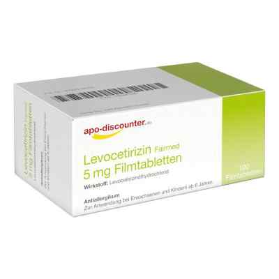 Levocetirizin 5 mg Filmtabletten von apo-discounter - bei Allerg bei apo-discounter.de bestellen