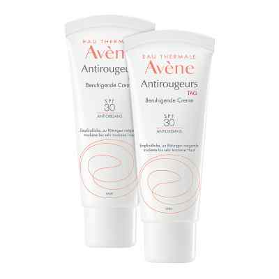 Set Avene Antirougeurs Tag beruhigende Creme Spf 30 2 x 40 ml von PIERRE FABRE DERMO KOSMETIK GmbH PZN 08101048
