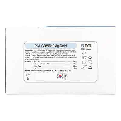 PCL COVID19 Ag Gold Saliva Schnelltest Speicheltest Corona-Spuck bei apo-discounter.de bestellen