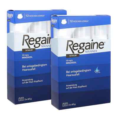 REGAINE Männer Schaum bei erblich bedingtem Haarausfall bei apo-discounter.de bestellen