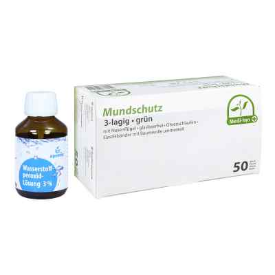 Wasserstoffperoxid 3 Lösung und Mundschutz bei apo-discounter.de bestellen