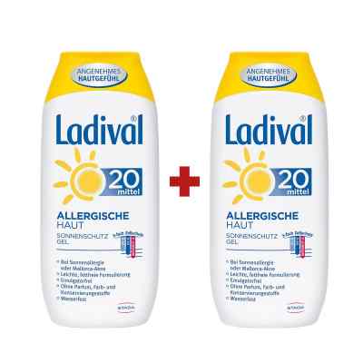 Ladival allergische Haut Gel Lsf 20 200 ml + GRATIS Ladival alle bei apo-discounter.de bestellen