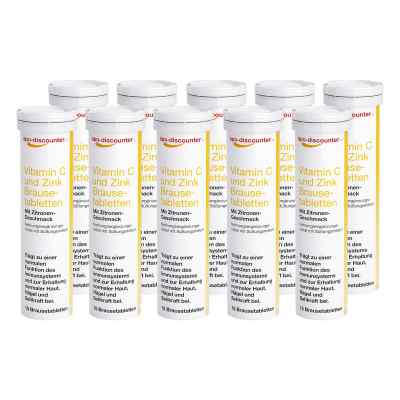 Vitamin C und Zink Brausetabletten von apo-discounter bei apo-discounter.de bestellen