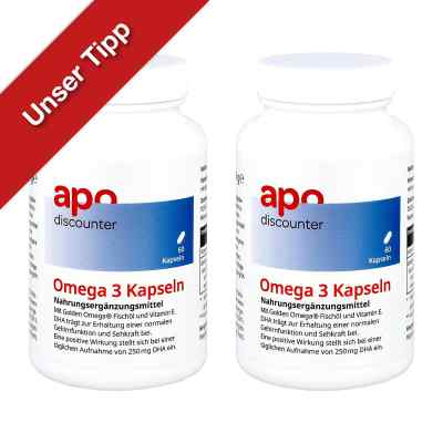 Omega 3 Kapseln 2x60 stk von apo.com Group GmbH PZN 08101950
