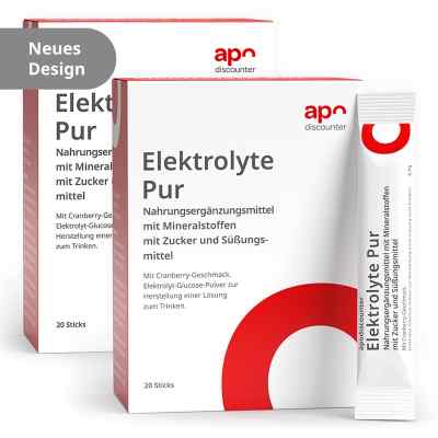 Elektrolyte Pur Sticks von apodiscounter 