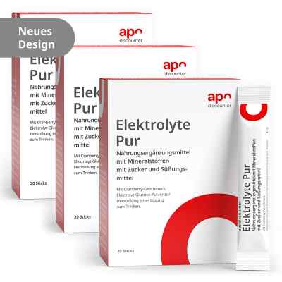 Elektrolyte Pur Sticks von apodiscounter 