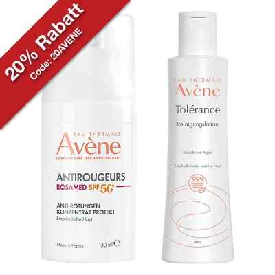 Tolérance Reinigungslotion + Antirötungen Konzentrat Protect