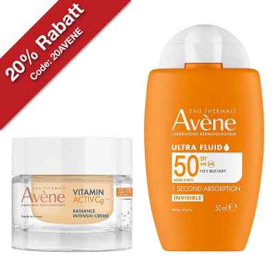 Ultra Fluid Invisible Lsf 50 + VITAMIN ACTIV Cg Radiance Creme