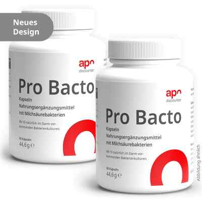 Pro Bacto Probiotika Kapseln mit Milchsäurebakterien