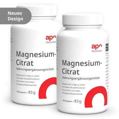 Magnesiumcitrat Kapseln von apodiscounter 