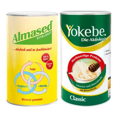 Almased Vitalkost + Yokebe Classic bei apo-discounter.de bestellen