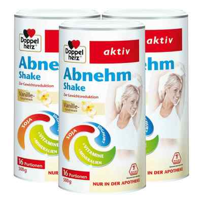 Doppelherz Abnehm Shake Vanille 3er Paket bei apo-discounter.de bestellen