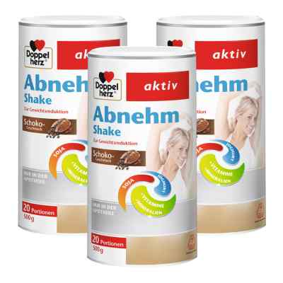 Doppelherz Abnehm Shake Schoko 3er Paket bei apo-discounter.de bestellen