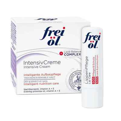 Frei Öl Intensivcreme (50 ml) + Frei Öl Lippenpflege gratis bei apo-discounter.de bestellen