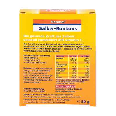 Florimel Salbeibonbons mit Vitaminen C bei apo-discounter.de bestellen