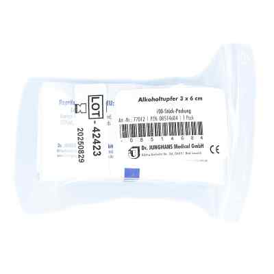 Alkoholtupfer 3x6cm steril bei apo-discounter.de bestellen