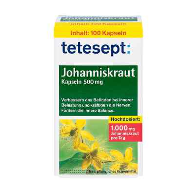 Tetesept Johanniskraut 500mg Tetesept Johanniskraut 500mg
