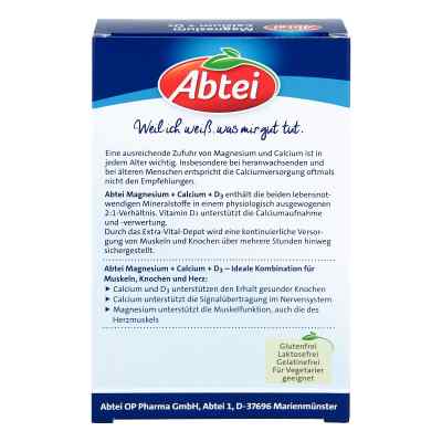 Abtei Magnesium Calcium+d3 Depot Tabletten bei apo-discounter.de bestellen