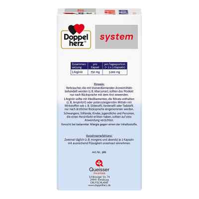 Doppelherz L-arginin Vital 3000 system Kapseln bei apo-discounter.de bestellen