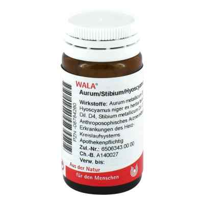 Aurum/ Stibium/ Hyoscyamus Globuli bei apo-discounter.de bestellen