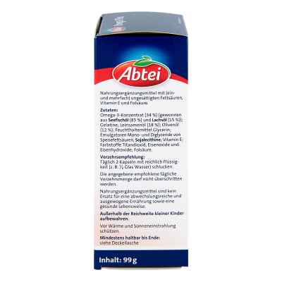 Abtei Omega 3 6 9 Lachsöl+leinöl+oliv.öl Kapseln bei apo-discounter.de bestellen