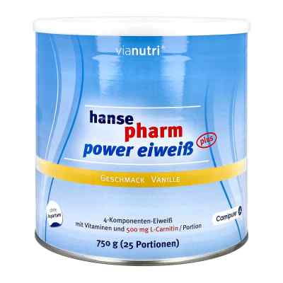 Hansepharm Power Eiweiss plus Vanille Pulver bei apo-discounter.de bestellen