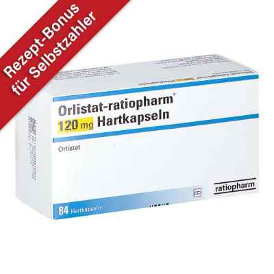 Orlistat-ratiopharm 120mg 84 stk von ratiopharm GmbH PZN 08813984