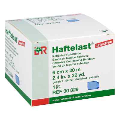 Haftelast Fixierbinde kohäs.latexfrei 6 cmx20 m blau bei apo-discounter.de bestellen