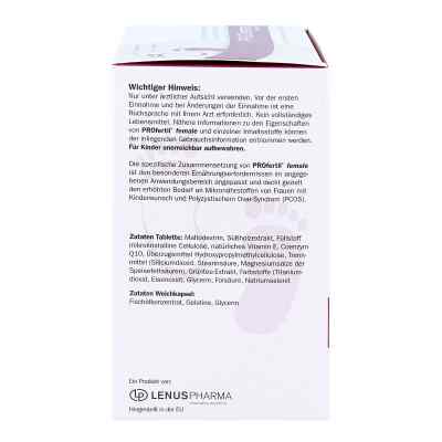 Profertil female Tbl./kps.kombipckg.3 Monate bei apo-discounter.de bestellen
