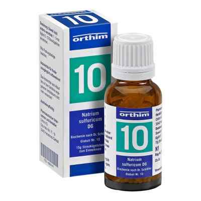 Biochemie Globuli 10 Natrium sulfuricum D 6 bei apo-discounter.de bestellen