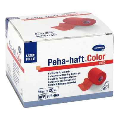 Peha Haft Color Fixierbinde latexf.6 cmx20 m rot bei apo-discounter.de bestellen
