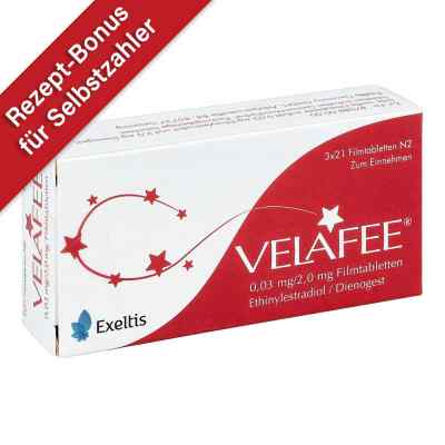 Velafee 0,03mg/2mg 3X21 stk von Exeltis Germany GmbH PZN 08892162