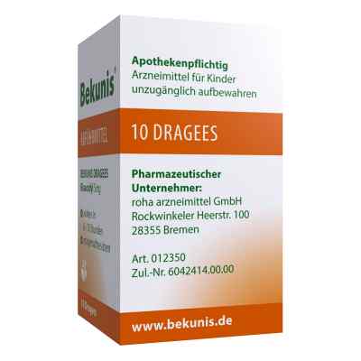 Bekunis Dragees Bisacodyl 5mg bei apo-discounter.de bestellen